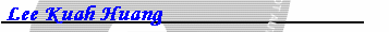 Lee Kuah Huang